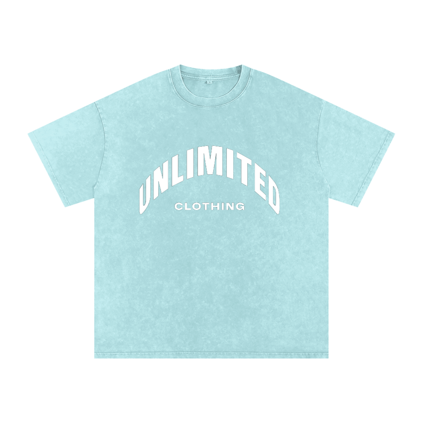UNLTD Snow Washed Oversized Cotton T-Shirt