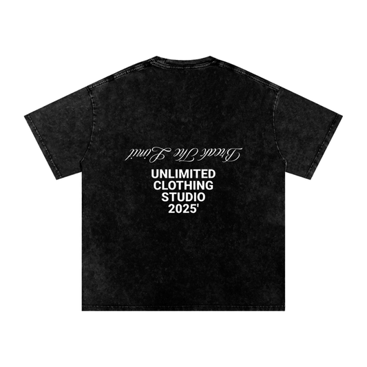 Acid Wash Oversize T-Shirt | UNLTD Streetwear (250 GSM)