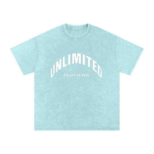 UNLTD Snow Washed Oversized Cotton T-Shirt