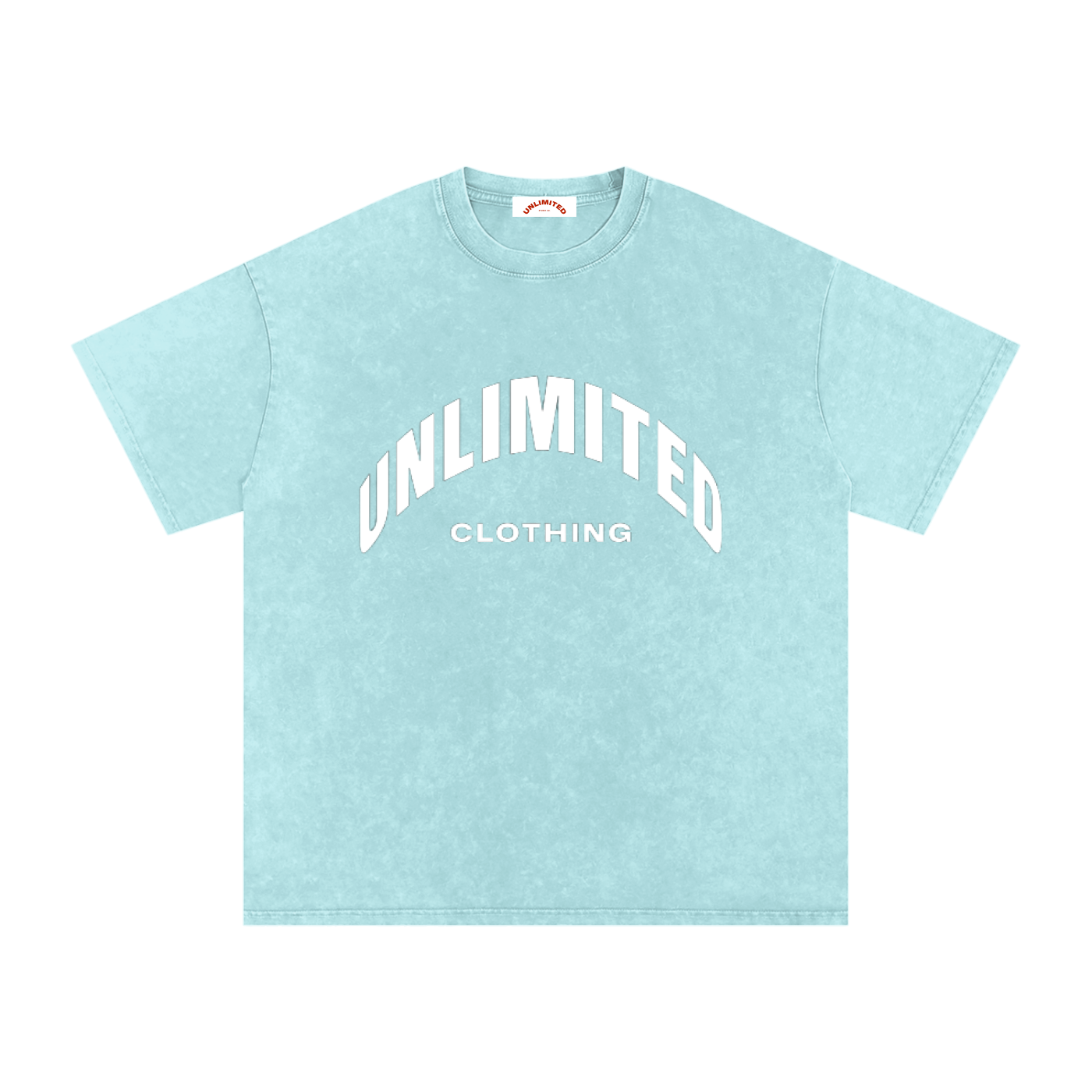 UNLTD Snow Washed Oversized Cotton T-Shirt
